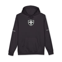 Shield of Faith performance Hoodie — Ephesians 6:11 inspired scripture written out