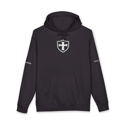 Shield of Faith performance Hoodie — Ephesians 6:11 inspired scripture written out